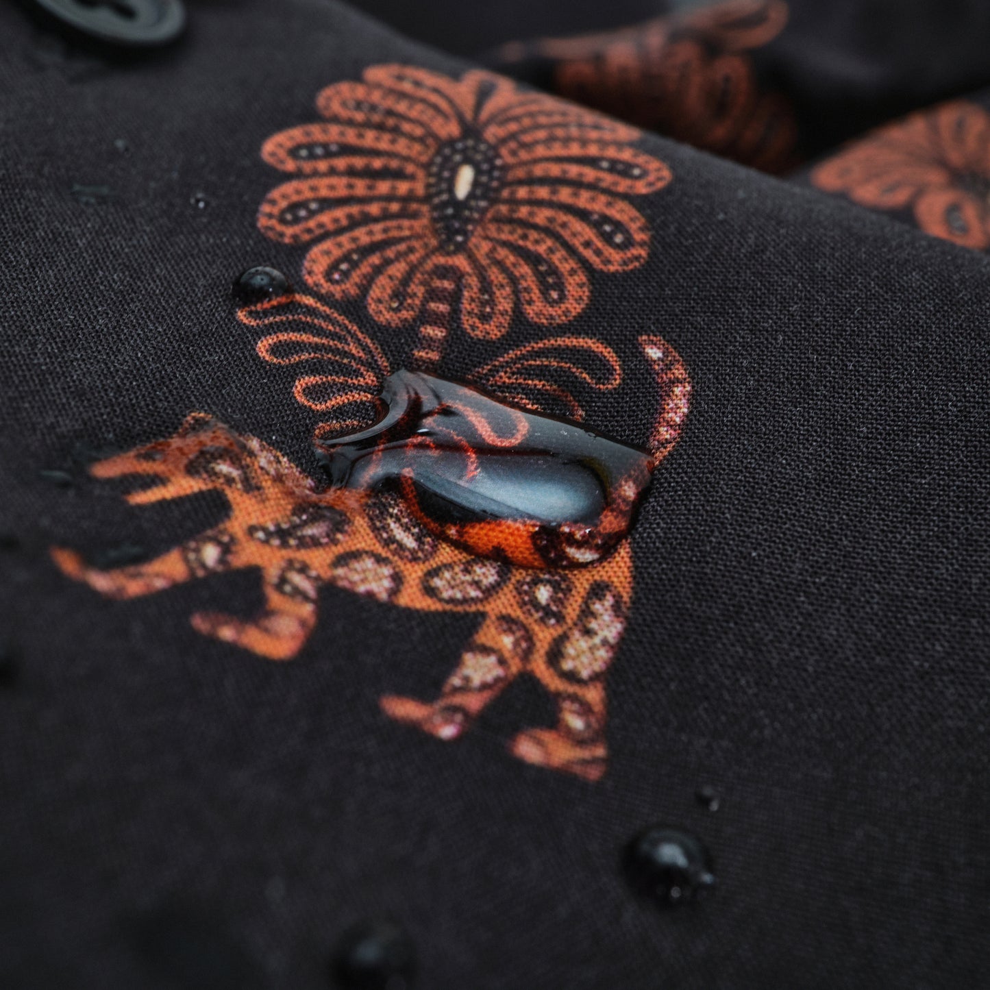 Short Sleeve Shirt | Indra's Fury | Black