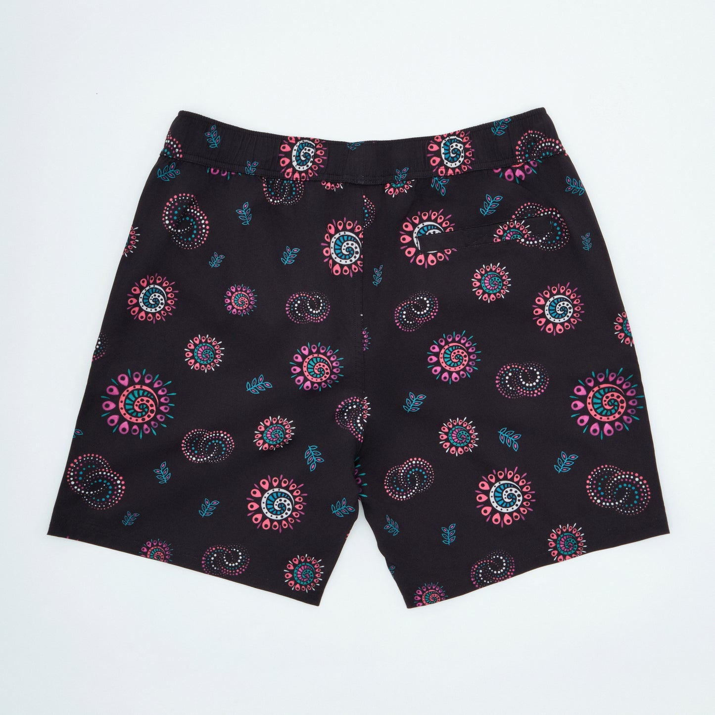 Swim Shorts | Cosmic Swirl | Black