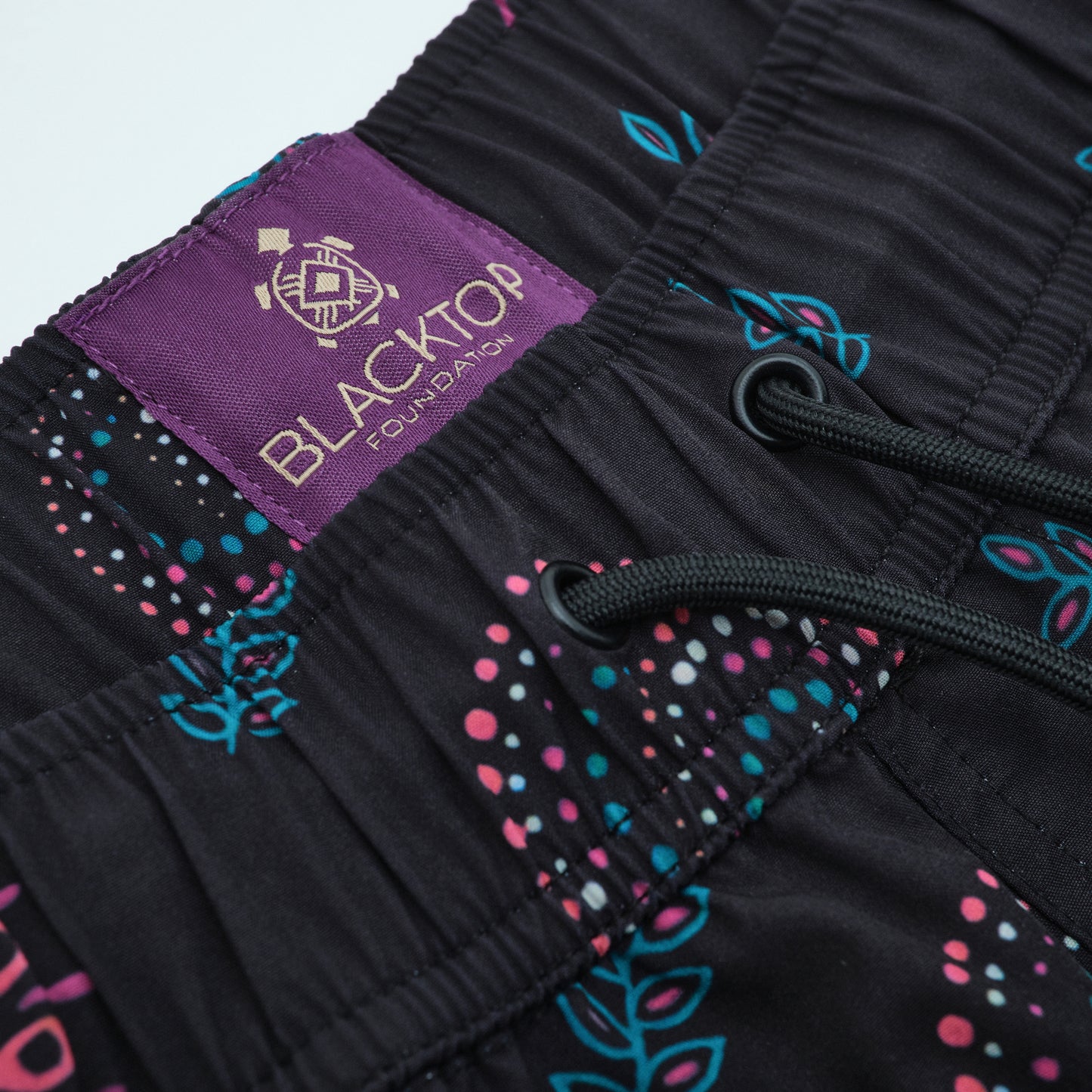 Swim Shorts | Cosmic Swirl | Black