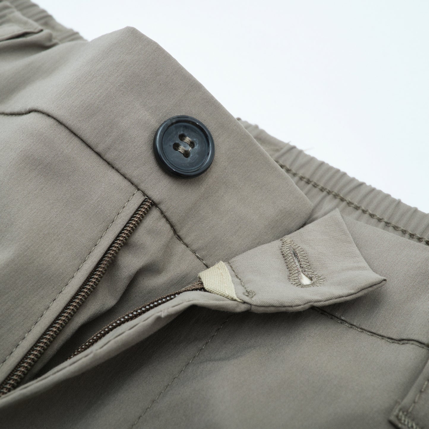 Relaxed Fit Pants| Pleated| Sage