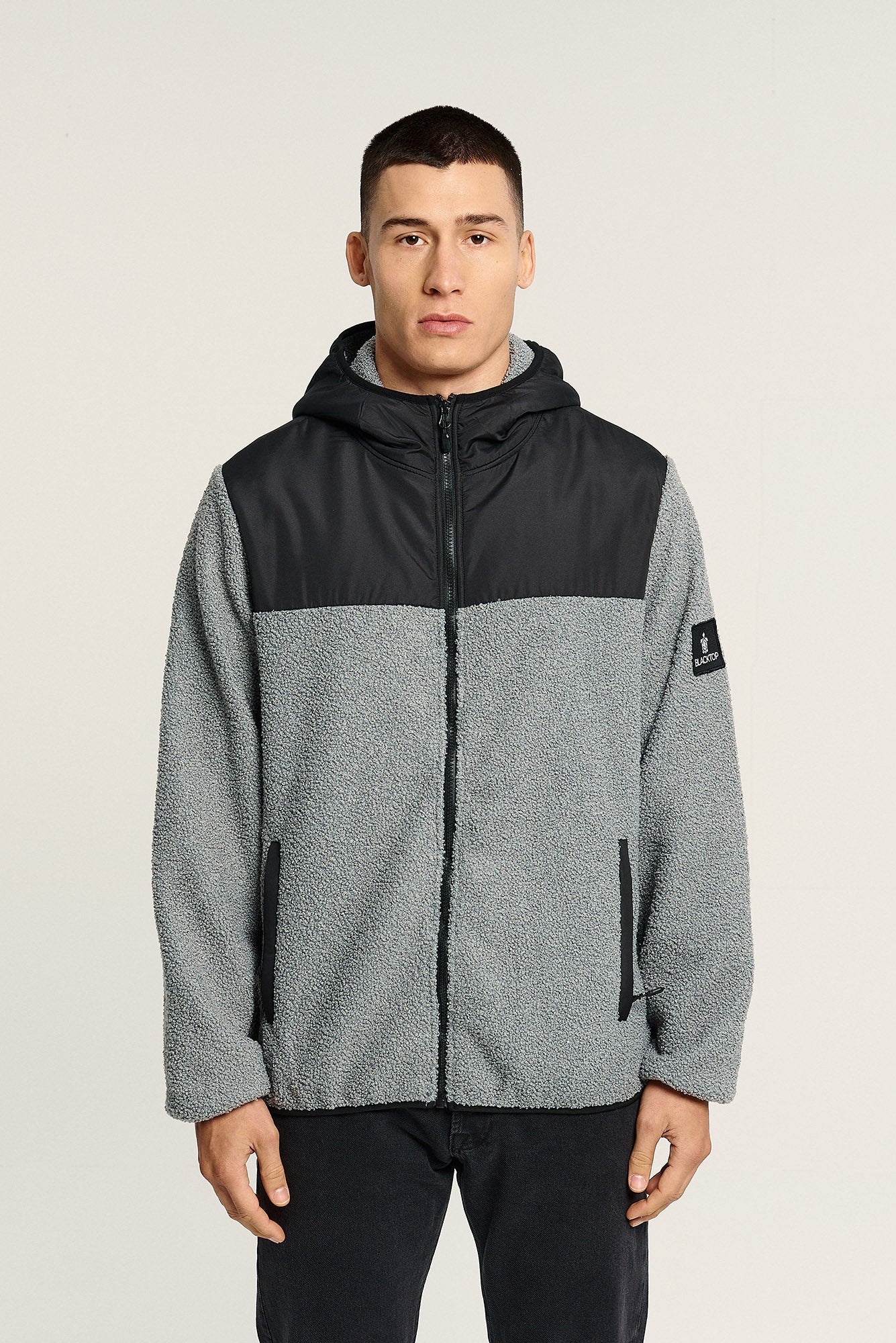 Fleece Zip | Bunny Hop | Grey