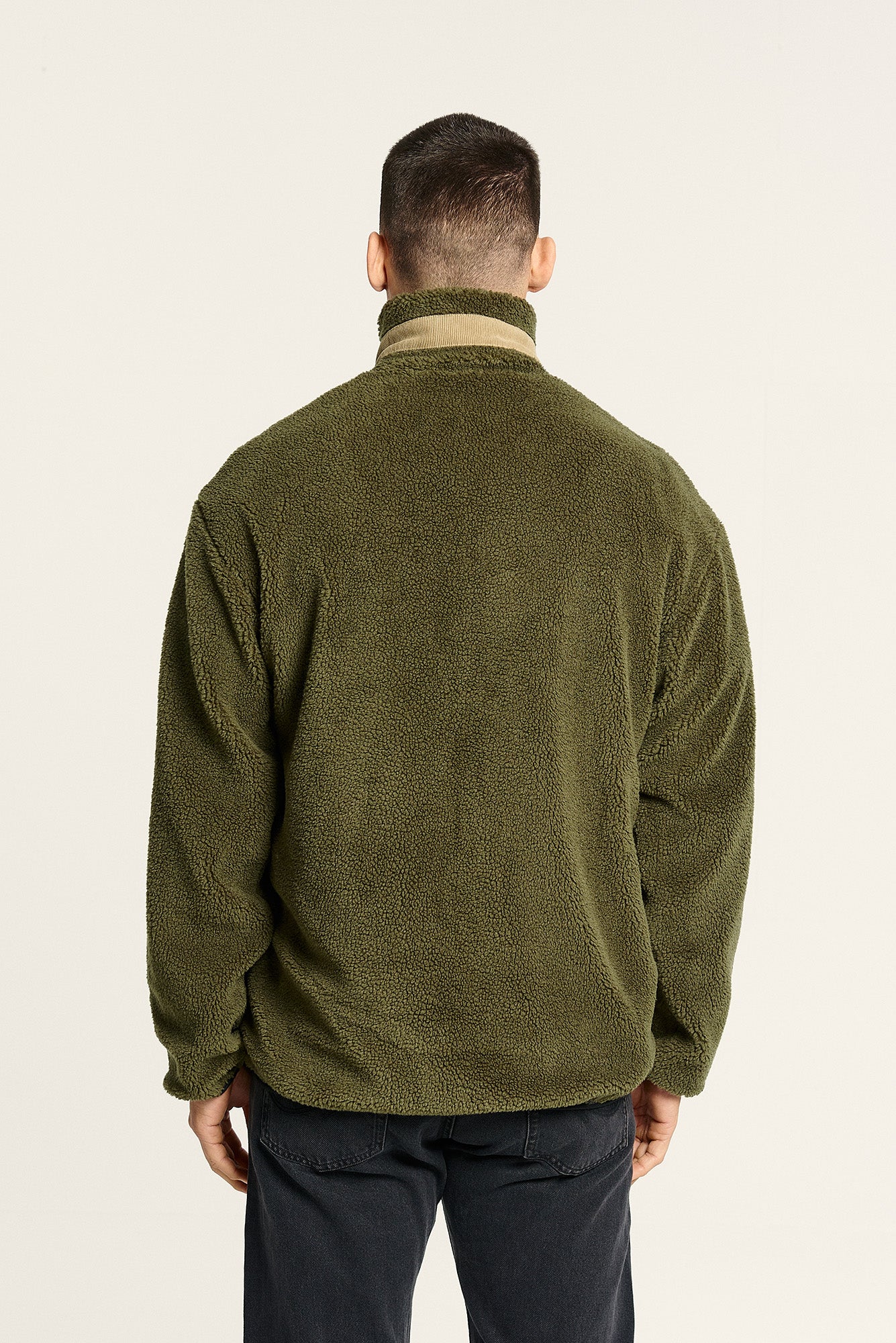 Jacket | Teddy | Green Beige