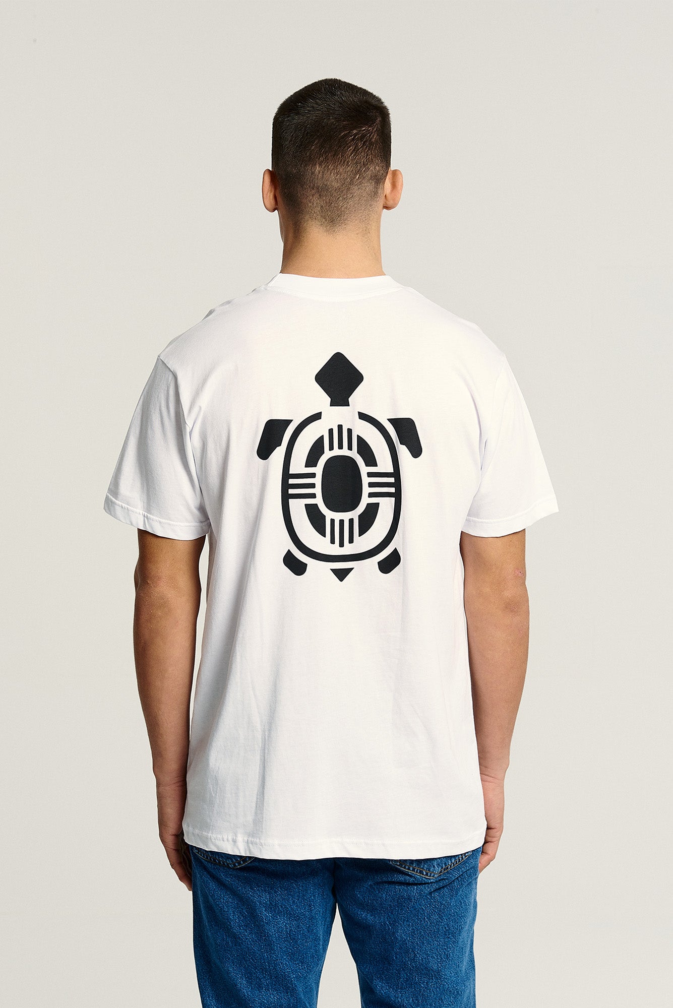 Tshirt | White | Back Turtle
