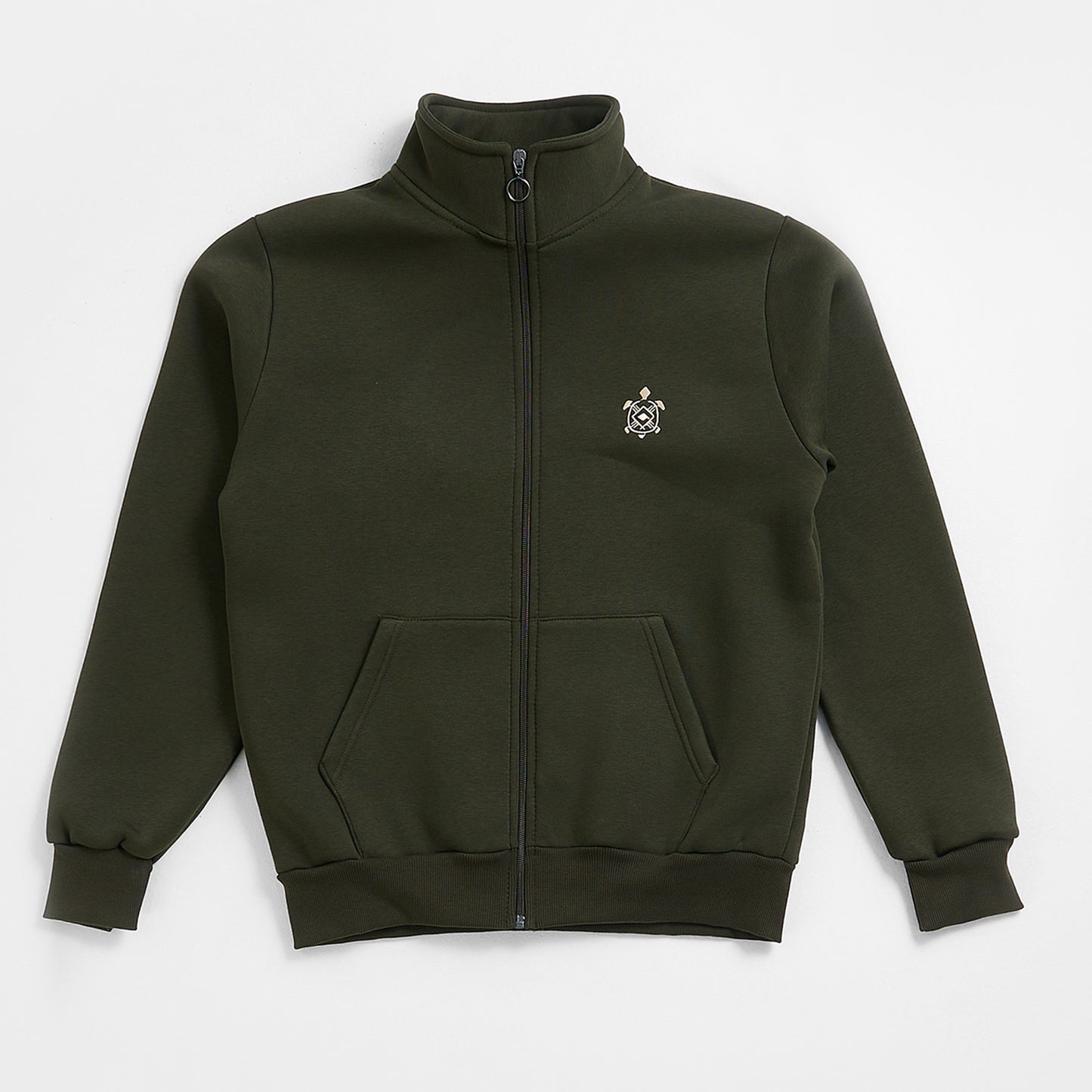 Sweat Zip | Luther | Olive