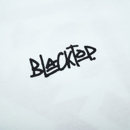Black 'BLACKTOP' text on a white background