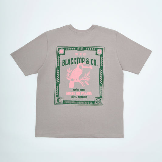 Tshirt | Brown Coffee | Grey