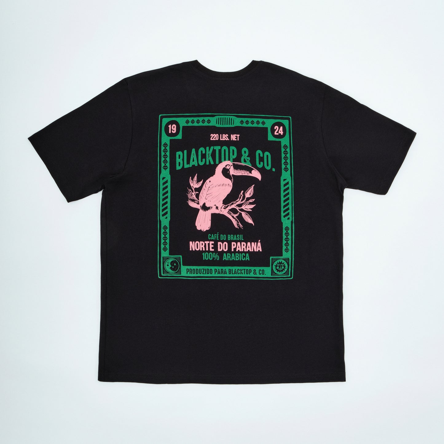 Tshirt | Brown Coffee | Black
