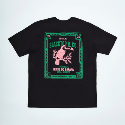 Tshirt | Brown Coffee | Black