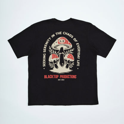 Tshirt | Magic Mushroom | Black