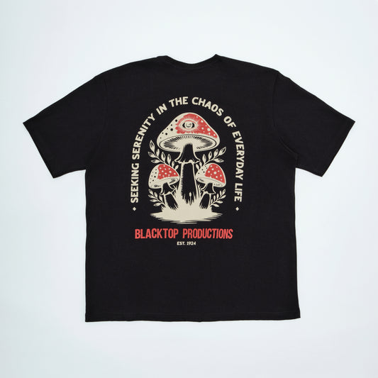 Tshirt | Magic Mushroom | Black