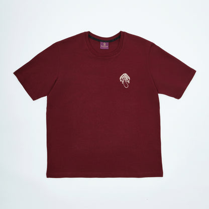 Tshirt | Magic Mushroom | Burgundy