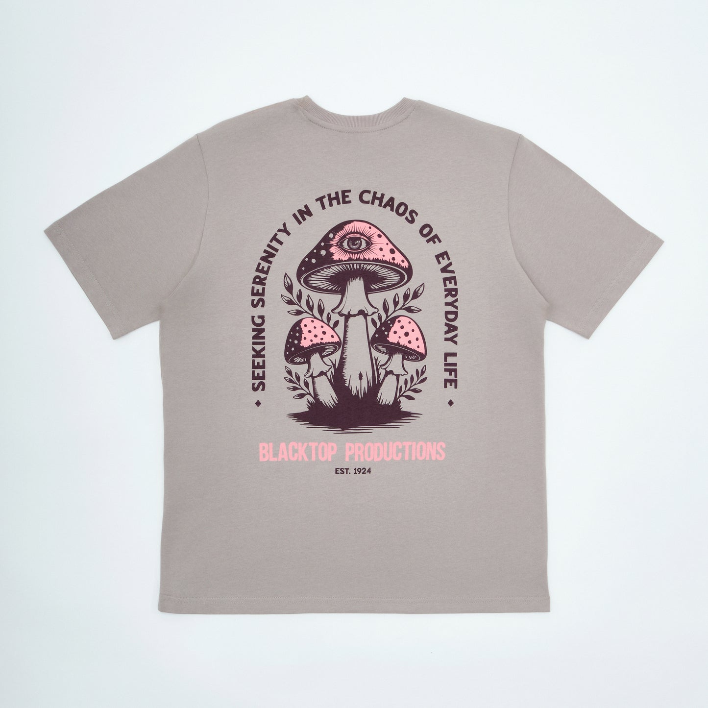 Tshirt | Magic Mushroom | Grey