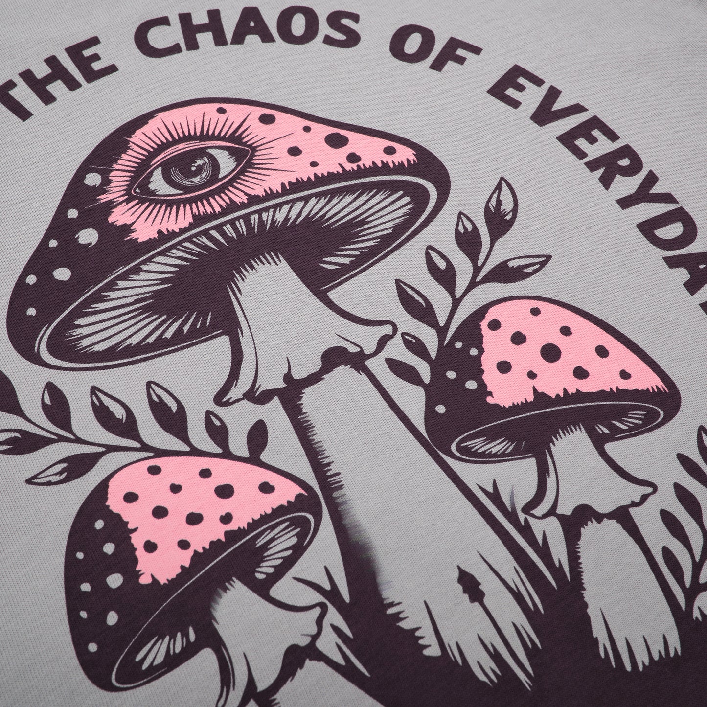 Tshirt | Magic Mushroom | Grey