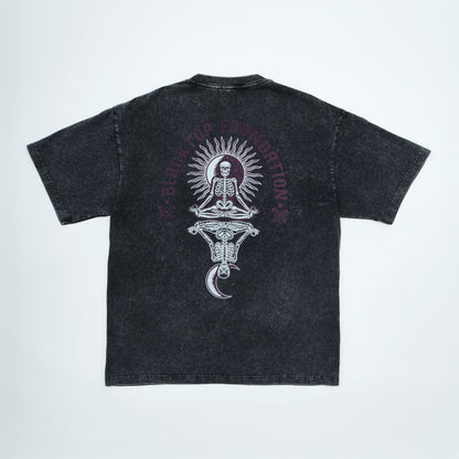 Tshirt | Budha Skull | Anthracite