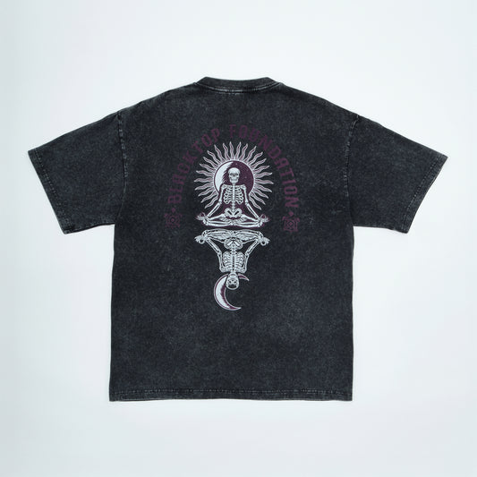 Tshirt | Budha Skull | Anthracite