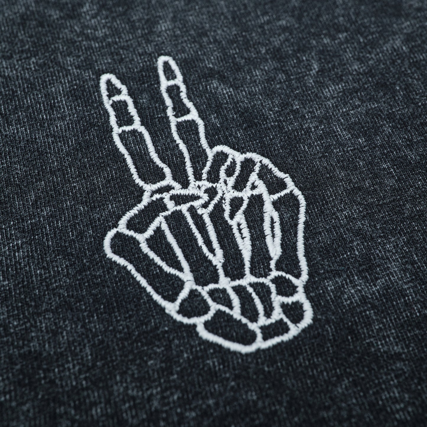 Tshirt | Budha Skull | Anthracite