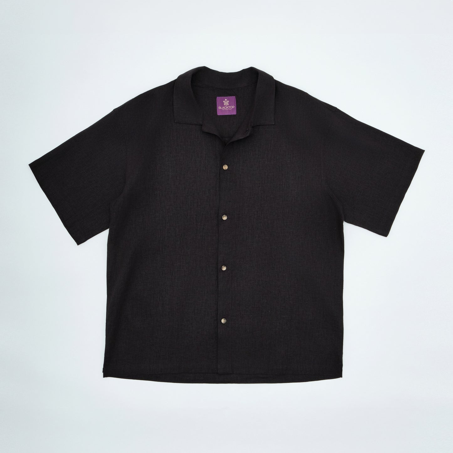 Short Sleeve Shirt | Shadow Flow | Black