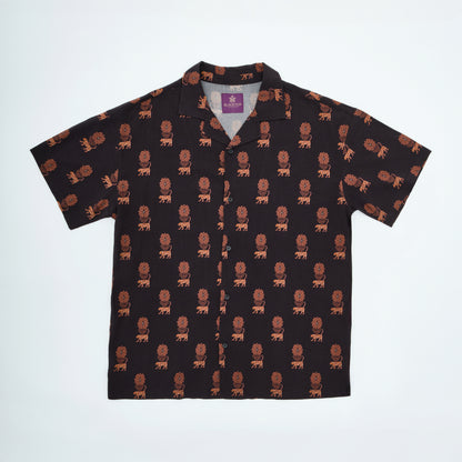 Short Sleeve Shirt | Indra's Fury | Black