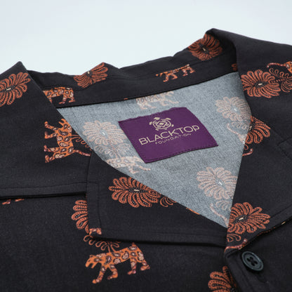 Short Sleeve Shirt | Indra's Fury | Black