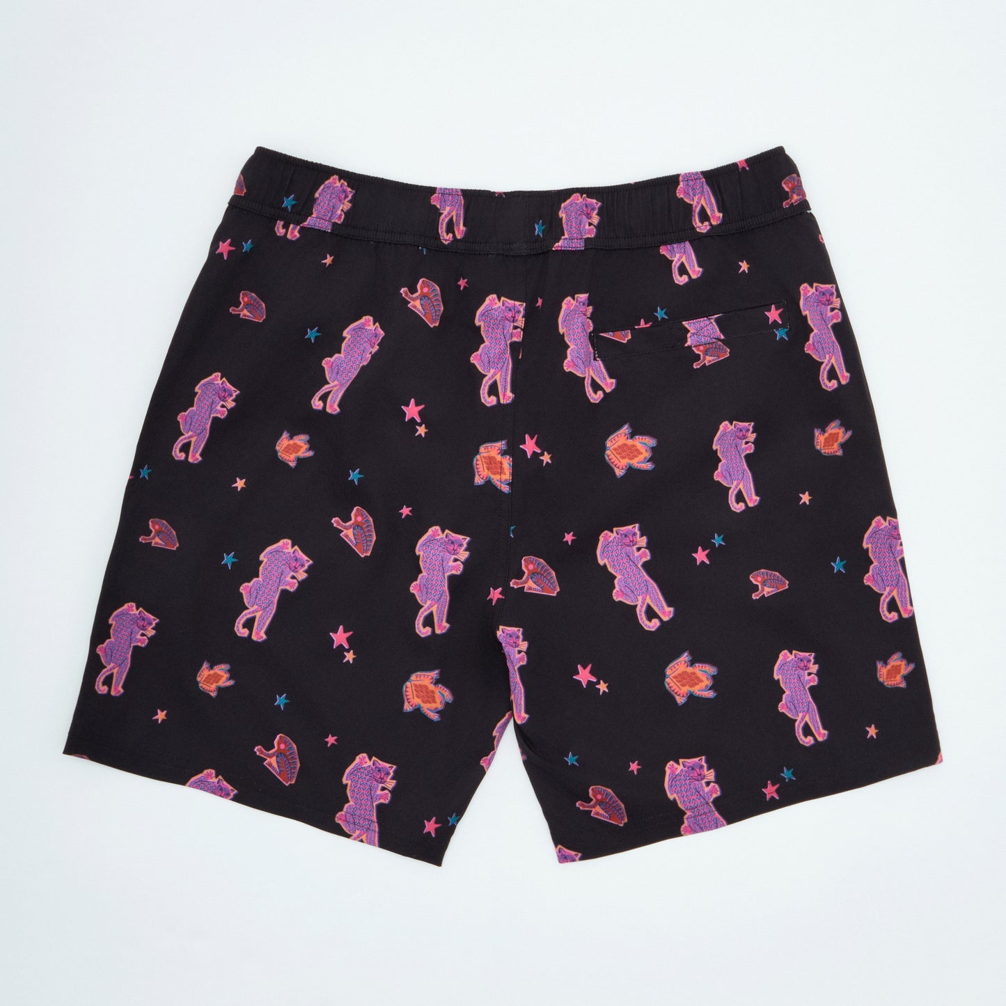 Swim Shorts  | Pink Panthro| Black
