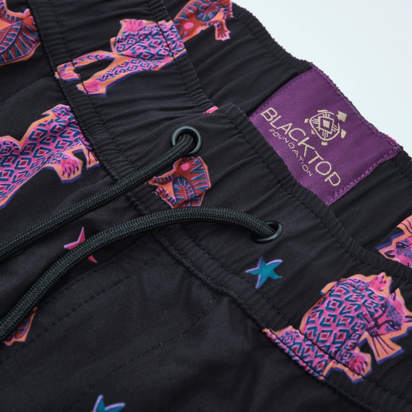 Swim Shorts  | Pink Panthro| Black