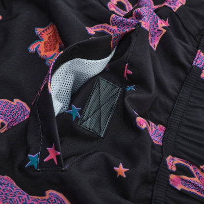 Swim Shorts  | Pink Panthro| Black