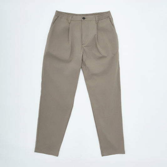 Relaxed Fit Pants| Pleated| Sage