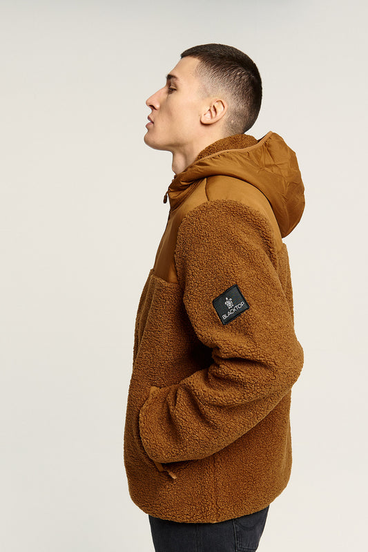 Fleece Zip | Bunny Hop | Brown