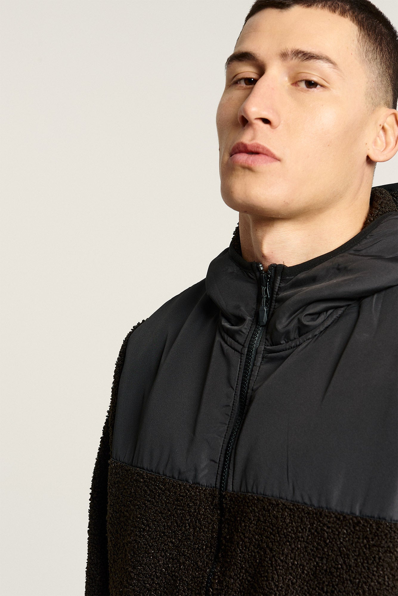 Fleece Zip | Bunny Hop | Black