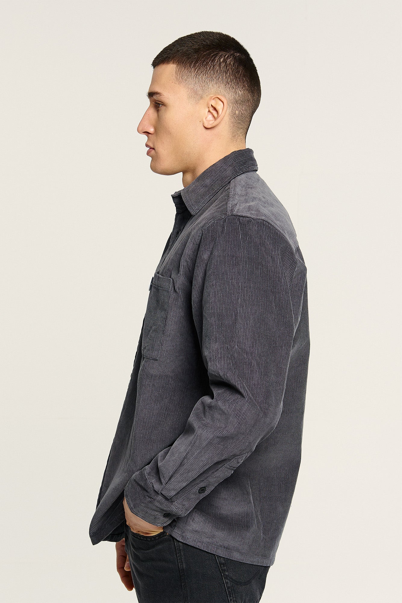 Shirt | Cordy | Grey