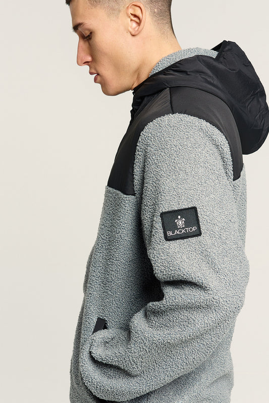 Fleece Zip | Bunny Hop | Grey