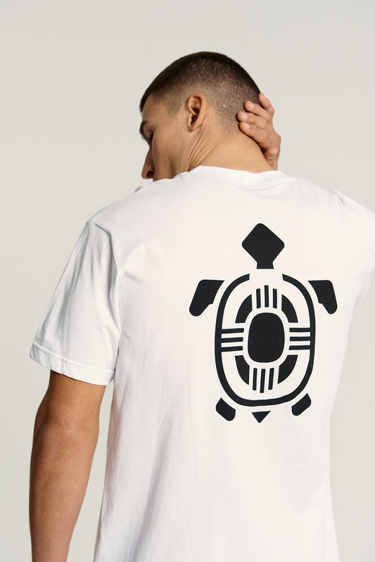 Tshirt | White | Back Turtle