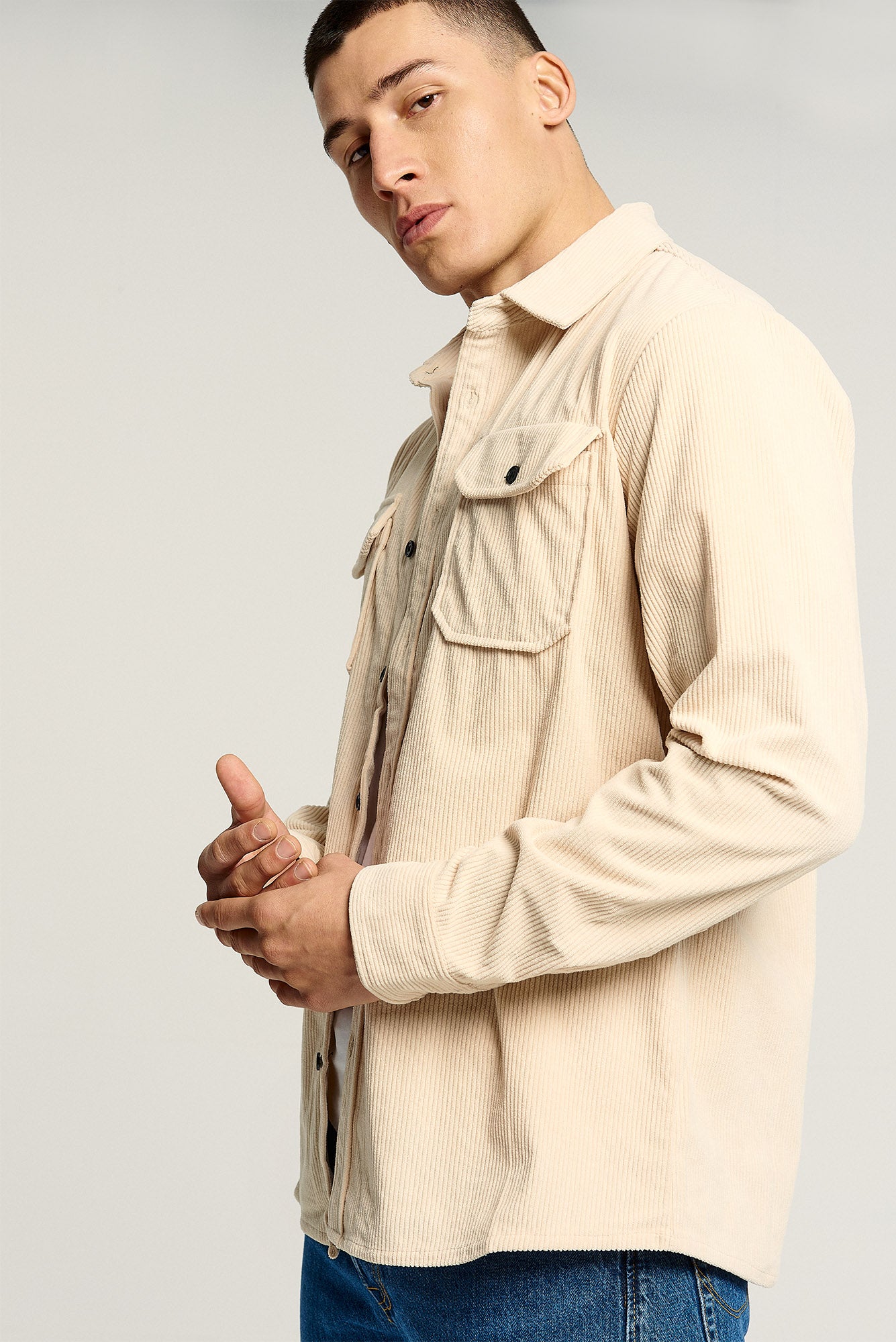 Shirt | Lil Cordy | Beige