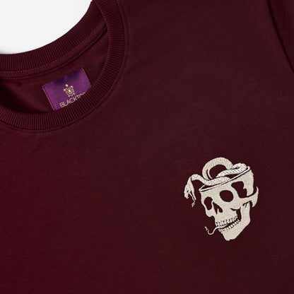 Tshirt | Skull Blazer | Bordeaux