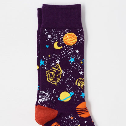 Space Sock | Milky Way | Purple