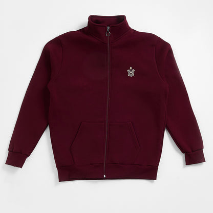 Sweat Zip | Luther | Burgundy