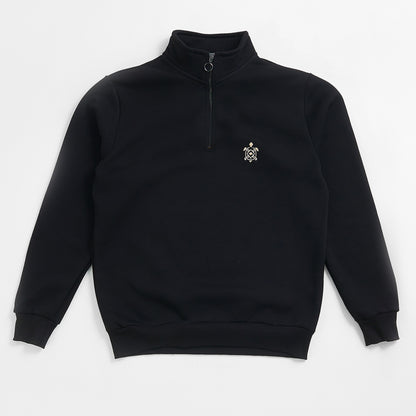 Sweat Half Zip | Duke | Black