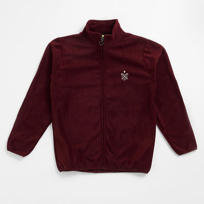 Full-Zip | Frosty | Burgundy