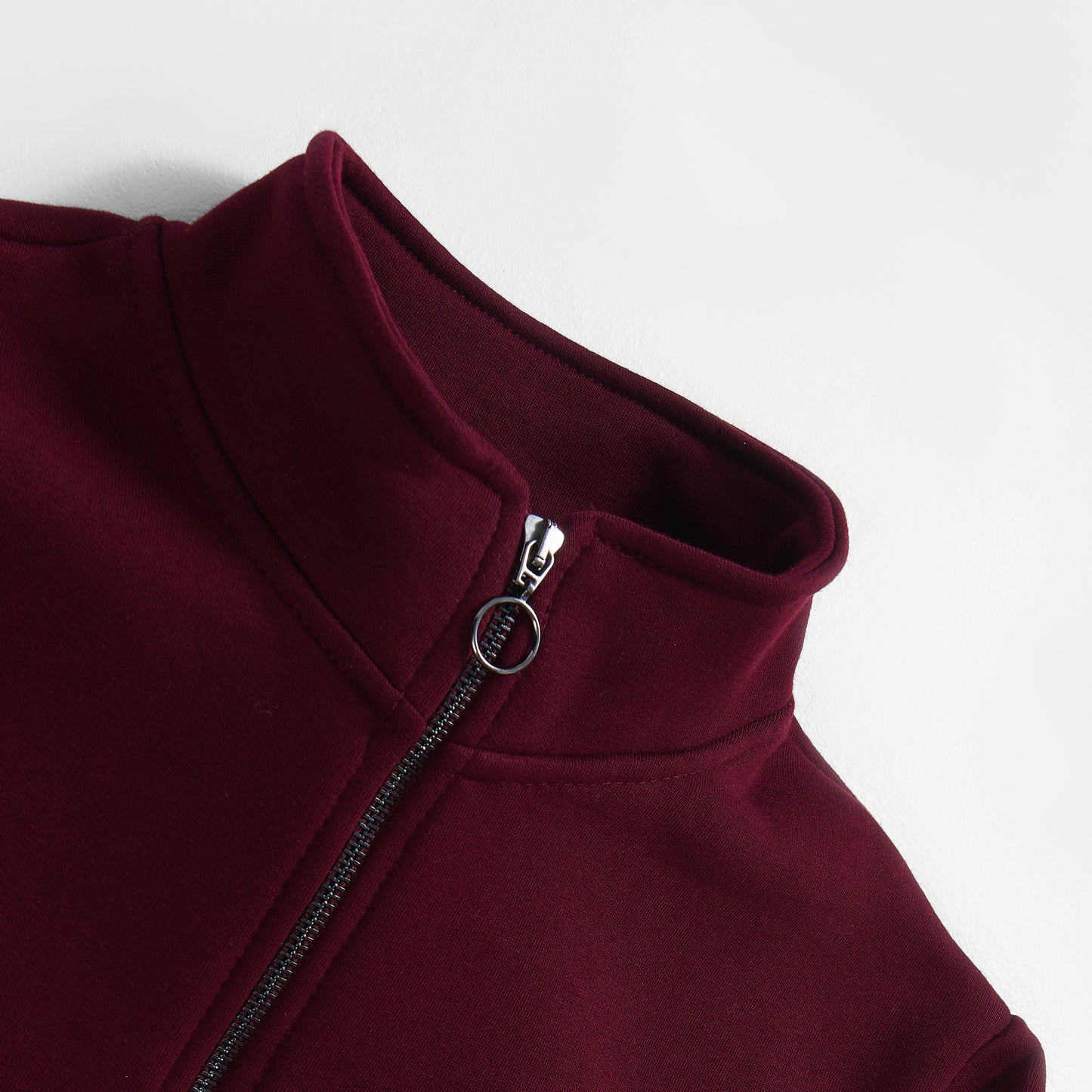 Sweat Zip | Luther | Burgundy