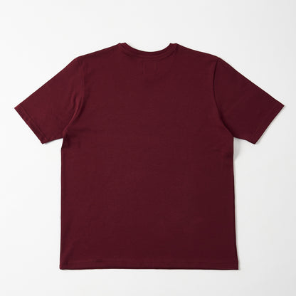 Tshirt | Plain Tee | Burgundy