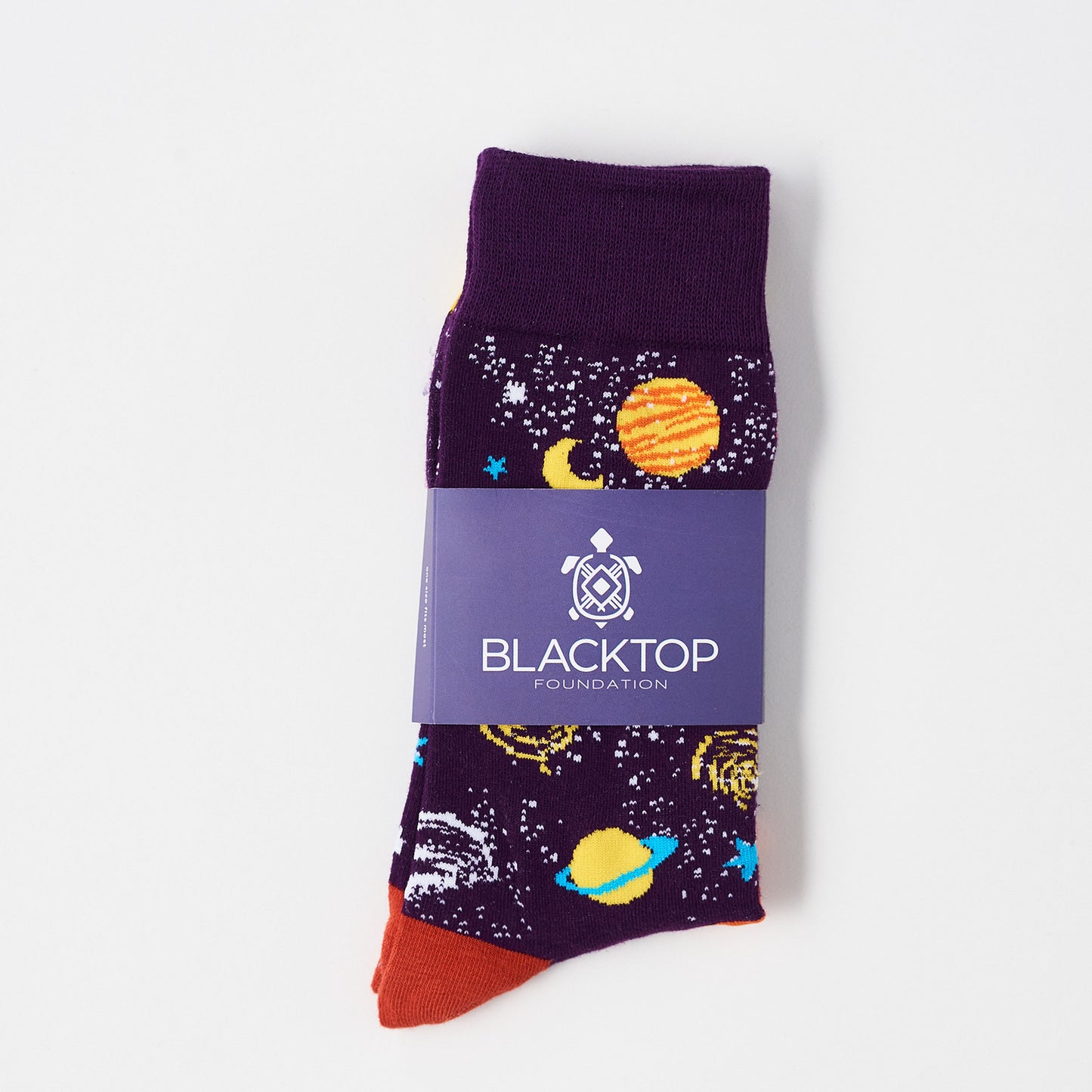 Space Sock | Milky Way | Purple